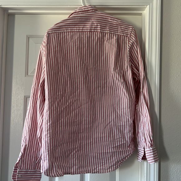 Striped old navy causal button up - Picture 4 of 4